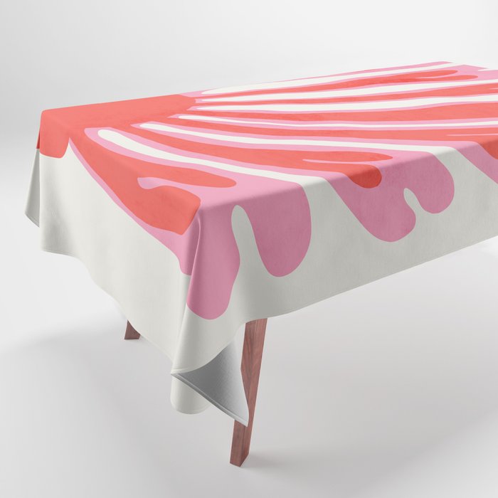 Tart & Amaranth: Wild Flower | Matisse Foliage Paper Cutouts Tablecloth Gallery Image 1
