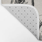 Boxing Gloves Patent - Boxer Trainer Coach Gym Art - Antique Bath Mat Gallery Image 2