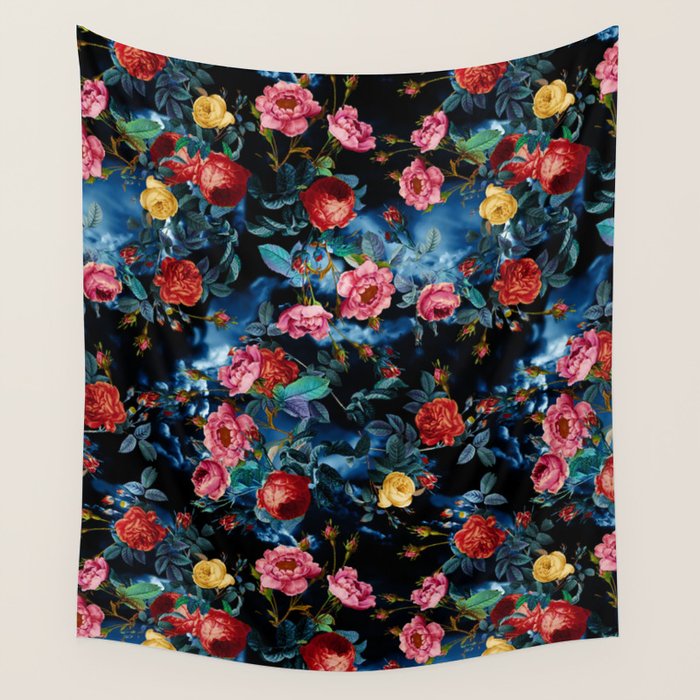NIGHT FOREST XVI Wall Tapestry Gallery Image 4
