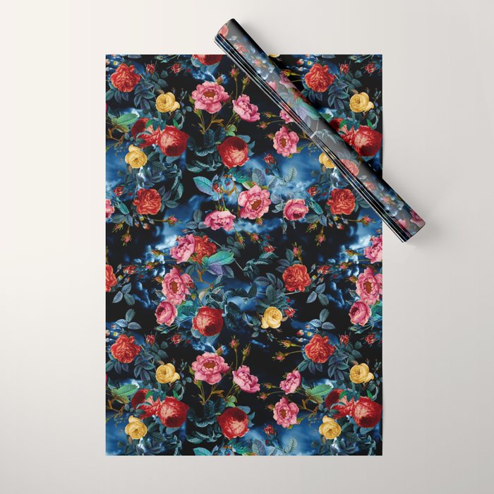 NIGHT FOREST XVI Wrapping Paper Gallery Image 1
