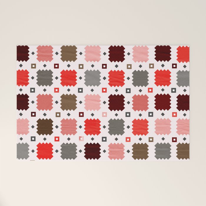 Christmas Quilt - pattern no3 Welcome Mat Gallery Image 1
