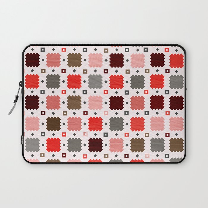 Christmas Quilt - pattern no3 Laptop Sleeve Gallery Image 1