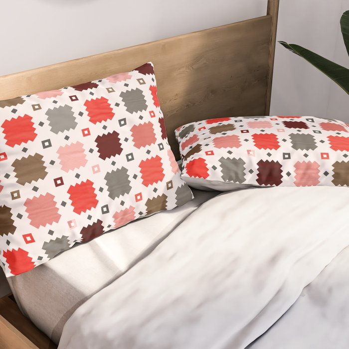 Christmas Quilt - pattern no3 Pillow Sham Gallery Image 2
