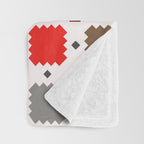 Christmas Quilt - pattern no3 Throw Blanket Gallery Image 3