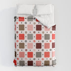 Christmas Quilt - pattern no3 Duvet Cover Gallery Image 6