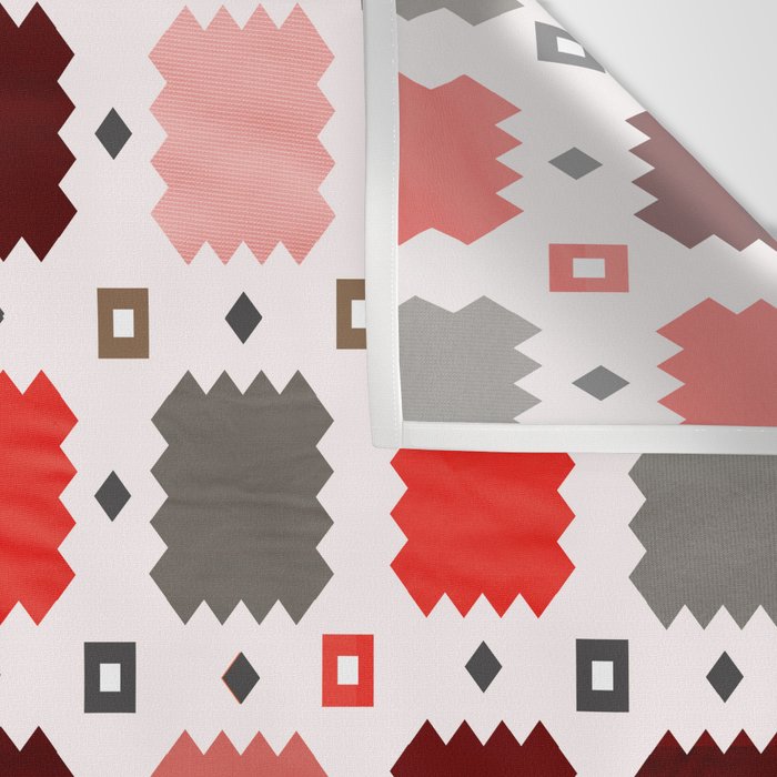 Christmas Quilt - pattern no3 Wall Tapestry Gallery Image 3