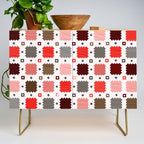 Christmas Quilt - pattern no3 Credenza Gallery Image 1