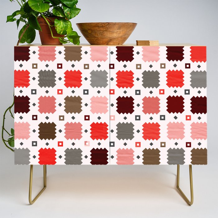 Christmas Quilt - pattern no3 Credenza Gallery Image 1