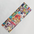 History of Mexico by Diego Rivera Yoga Mat Gallery Image 1