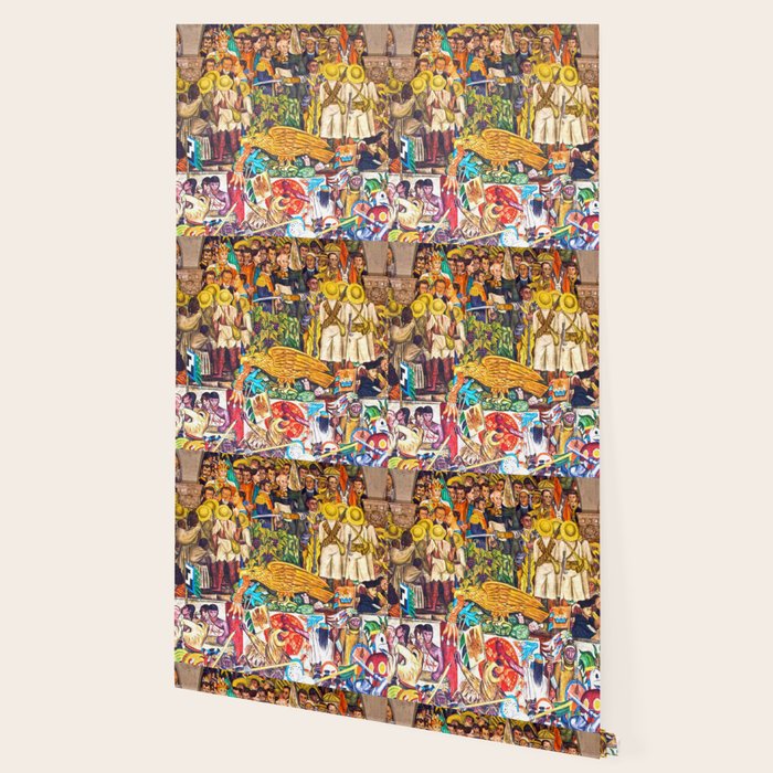 History of Mexico by Diego Rivera Wallpaper Gallery Image 2