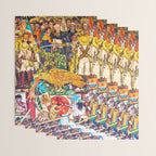 History of Mexico by Diego Rivera Wrapping Paper Gallery Image 3