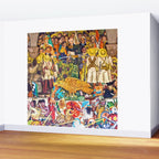 History of Mexico by Diego Rivera Wall Mural Gallery Image 2