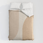 Modern Minimal Arch Abstract XIX Comforter Gallery Image 6