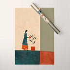 Soft Growth Wrapping Paper Gallery Image 1