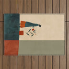 Soft Growth Outdoor Rug Gallery Image 1