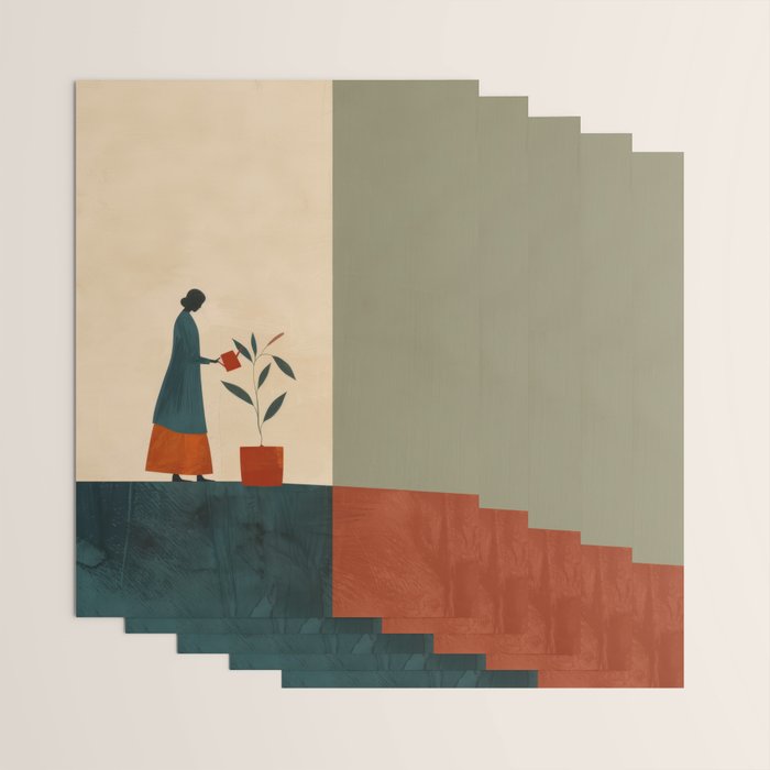 Soft Growth Wrapping Paper Gallery Image 3