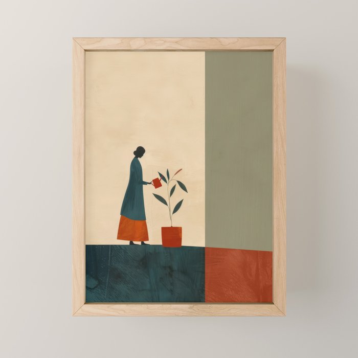 Soft Growth Mini Art Print Gallery Image 1