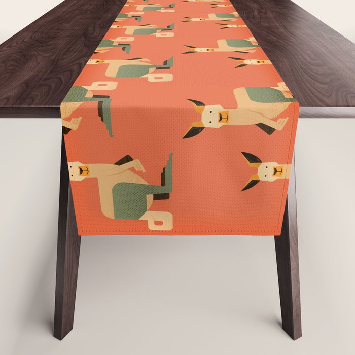Whimsy Kangaroo Table Runner Gallery Image 1