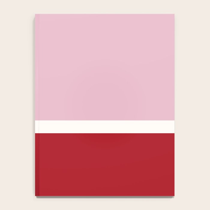 Color Block IV Pink Red Notebook Gallery Image 4