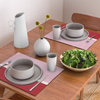 Color Block IV Pink Red Placemat Gallery Image 2