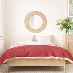 Color Block IV Pink Red Duvet Cover Gallery Image 3