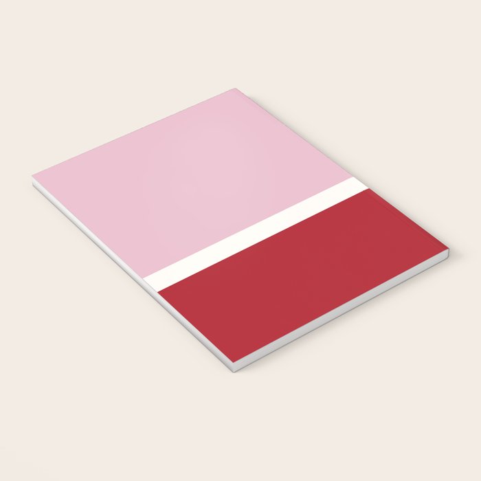 Color Block IV Pink Red Notebook Gallery Image 3
