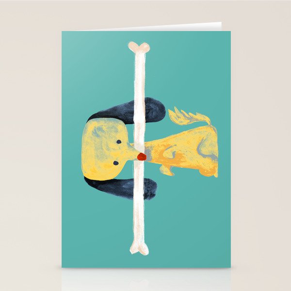 Lucky dog Stationery Card Gallery Image 2