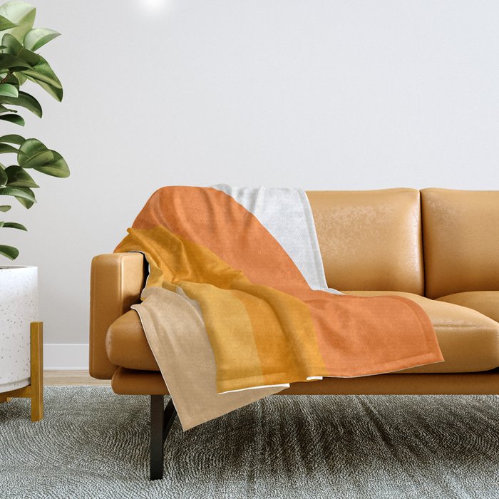 Retro 02 Throw Blanket Gallery Image 1