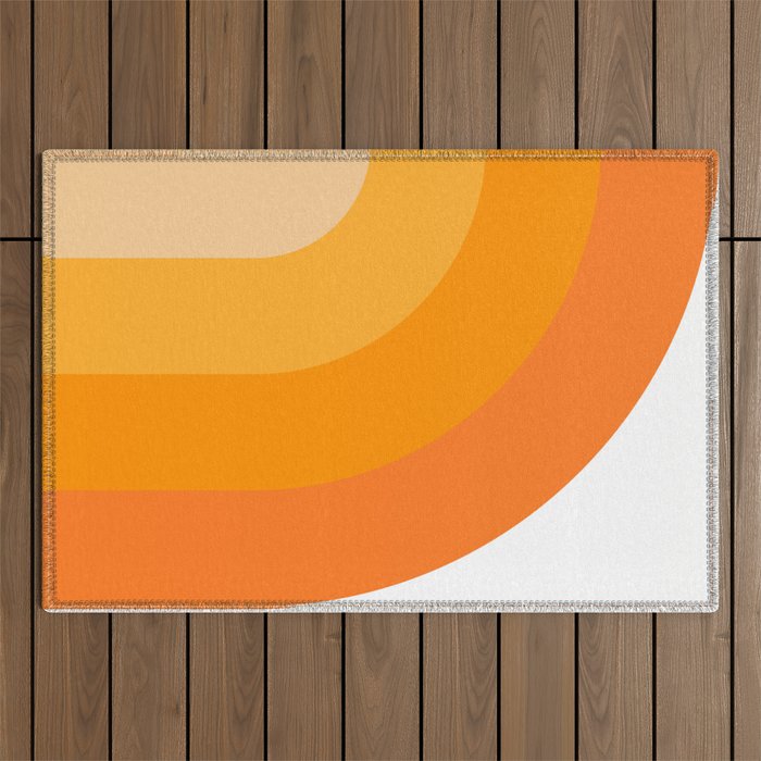 Retro 02 Outdoor Rug Gallery Image 1