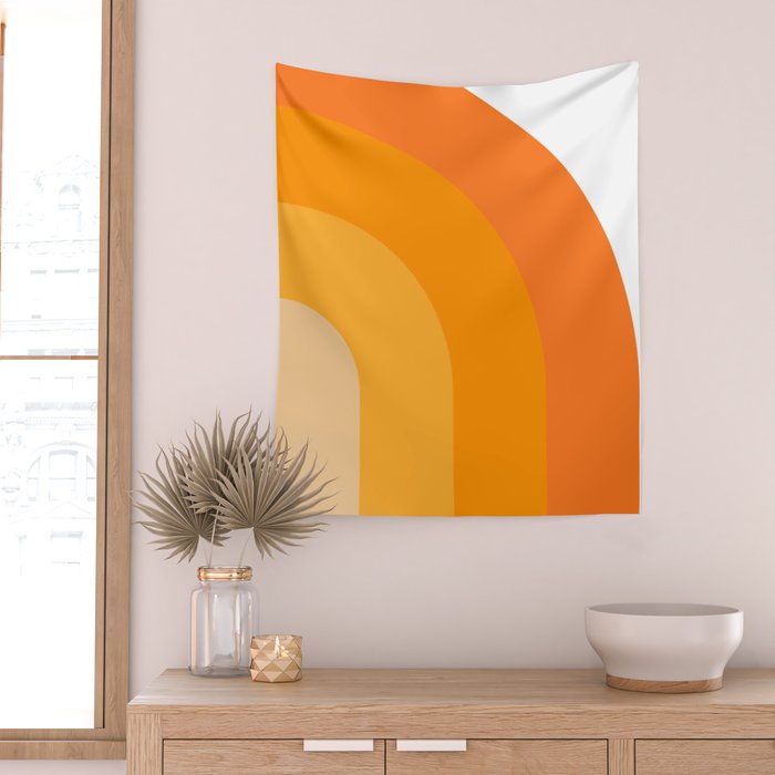 Retro 02 Wall Tapestry Gallery Image 2