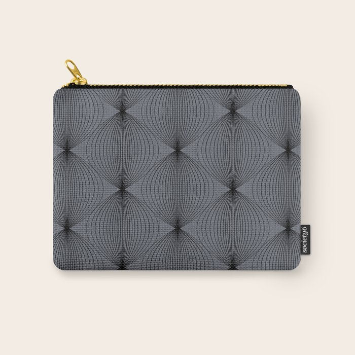Geometric Orb Pattern XVIII Carry All Pouch Gallery Image 1