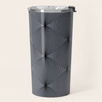 Geometric Orb Pattern XVIII Travel Mug Gallery Image 2