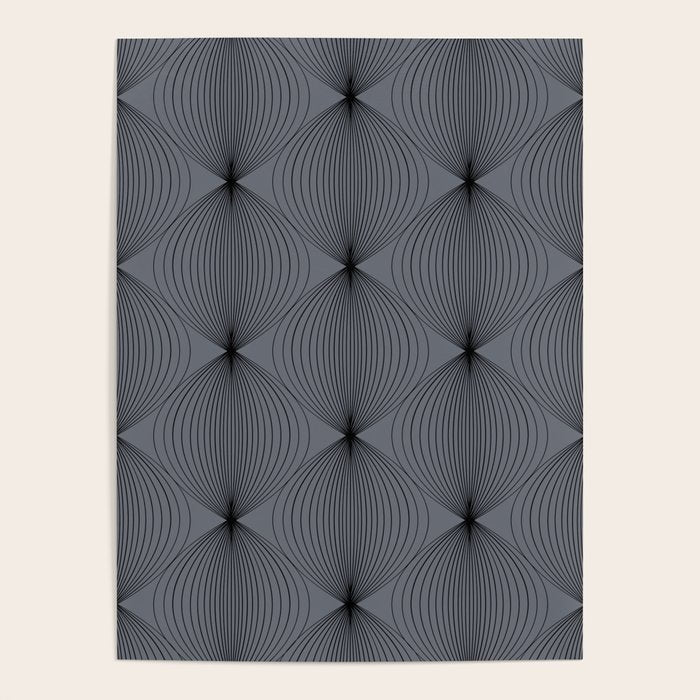 Geometric Orb Pattern XVIII Poster Gallery Image 1