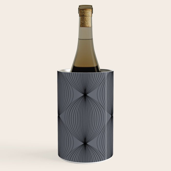 Geometric Orb Pattern XVIII Wine Chiller Gallery Image 1