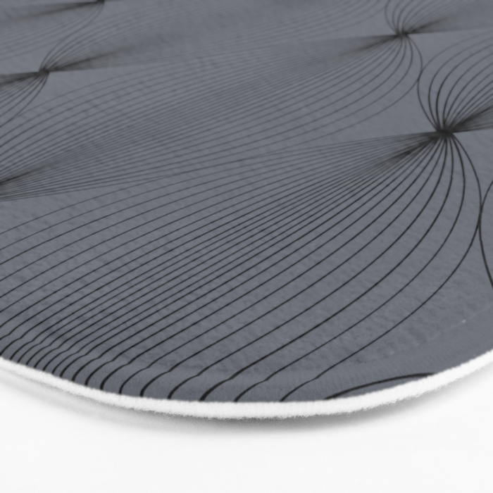 Geometric Orb Pattern XVIII Bath Mat Gallery Image 3