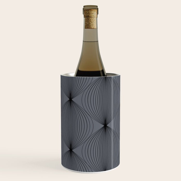 Geometric Orb Pattern XVIII Wine Chiller Gallery Image 2
