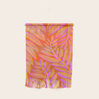 Hot Tropics II - Vertical Pink Orange Palette Wall Hanging Gallery Image 1