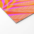 Hot Tropics II - Vertical Pink Orange Palette Welcome Mat Gallery Image 2