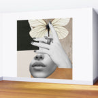 collage art / butterfly 2 Wall Mural Gallery Image 2