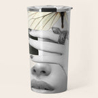 collage art / butterfly 2 Travel Mug Gallery Image 1