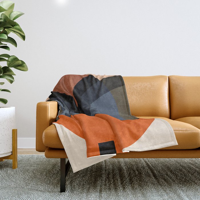 Macroflora - Autumn Throw Blanket Gallery Image 1