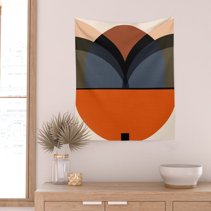 Macroflora - Autumn Wall Tapestry Gallery Image 2