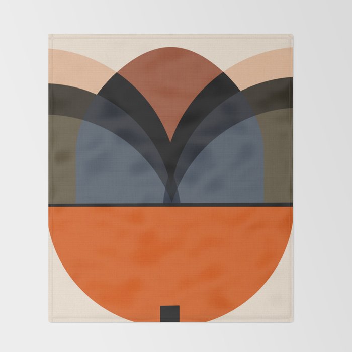 Macroflora - Autumn Throw Blanket Gallery Image 2