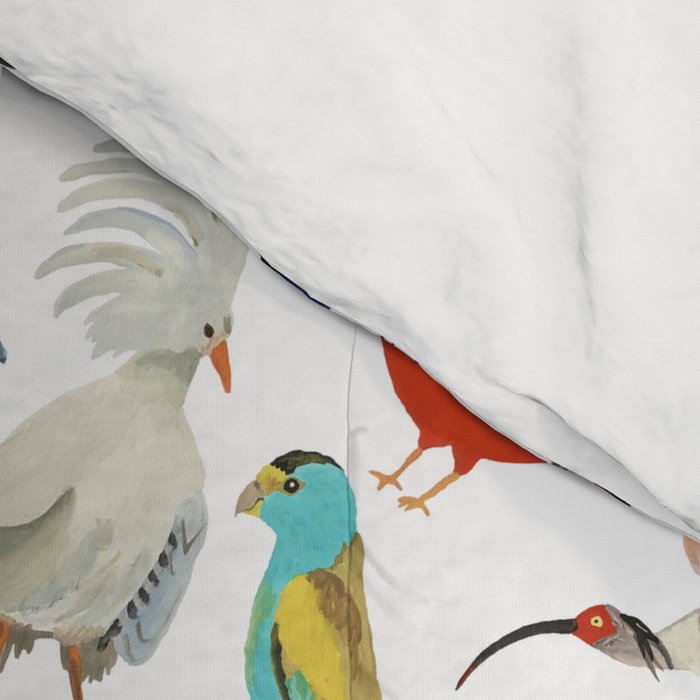 Endangered Birds Around the World Comforter Gallery Image 4