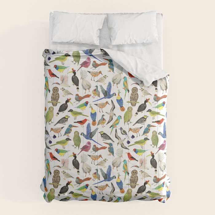 Endangered Birds Around the World Comforter Gallery Image 6