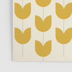 Spring Tulips II Yellow Mid Century Flowers Poster Gallery Image 3