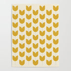 Spring Tulips II Yellow Mid Century Flowers Poster Gallery Image 4