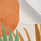 Abstract Art Tropical Garden 16 Wall Tapestry Gallery Image 3