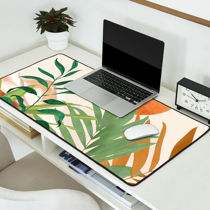 Abstract Art Tropical Garden 16 Desk Mat Gallery Image 2