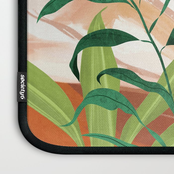 Abstract Art Tropical Garden 16 Laptop Sleeve Gallery Image 3